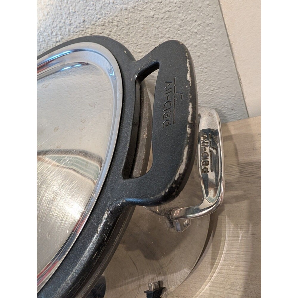 ALL-CLAD 7 Quart Slow Cooker Stainless Steel Crock Pot Series SC01 - Tested - Picture 6 of 8